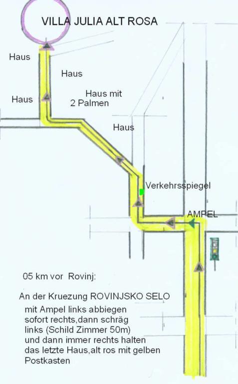 Apartments Bellavista Rovinjsko Selo Eksteriør bilde